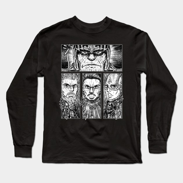 FINAL SHOWDOWN Long Sleeve T-Shirt by Firebrander